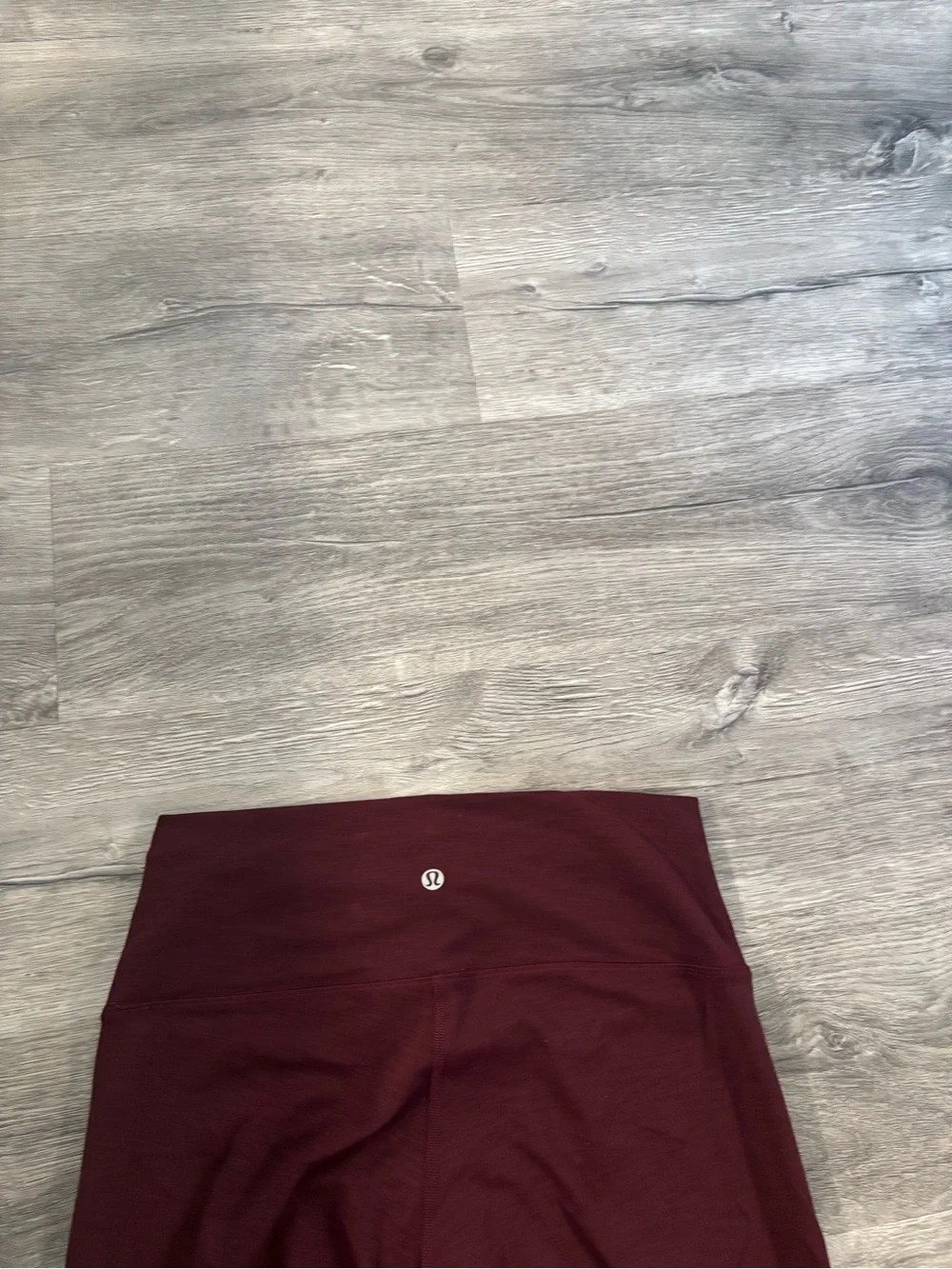 Lululemon High-Waist burgundy Active Leggings size 10